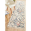 Ankara 3744 Blue Modern Tribal Patterned Hallway Runner Rug - Rugs Of Beauty - 2