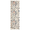Ankara 3744 Blue Modern Tribal Patterned Hallway Runner Rug - Rugs Of Beauty - 1