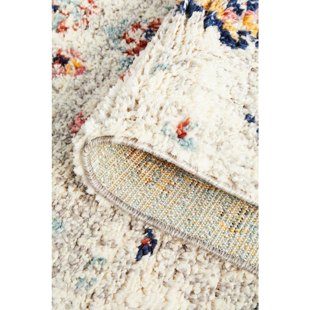 Ankara 3745 Silver Grey Modern Tribal Patterned Hallway Runner Rug - Rugs Of Beauty - 9