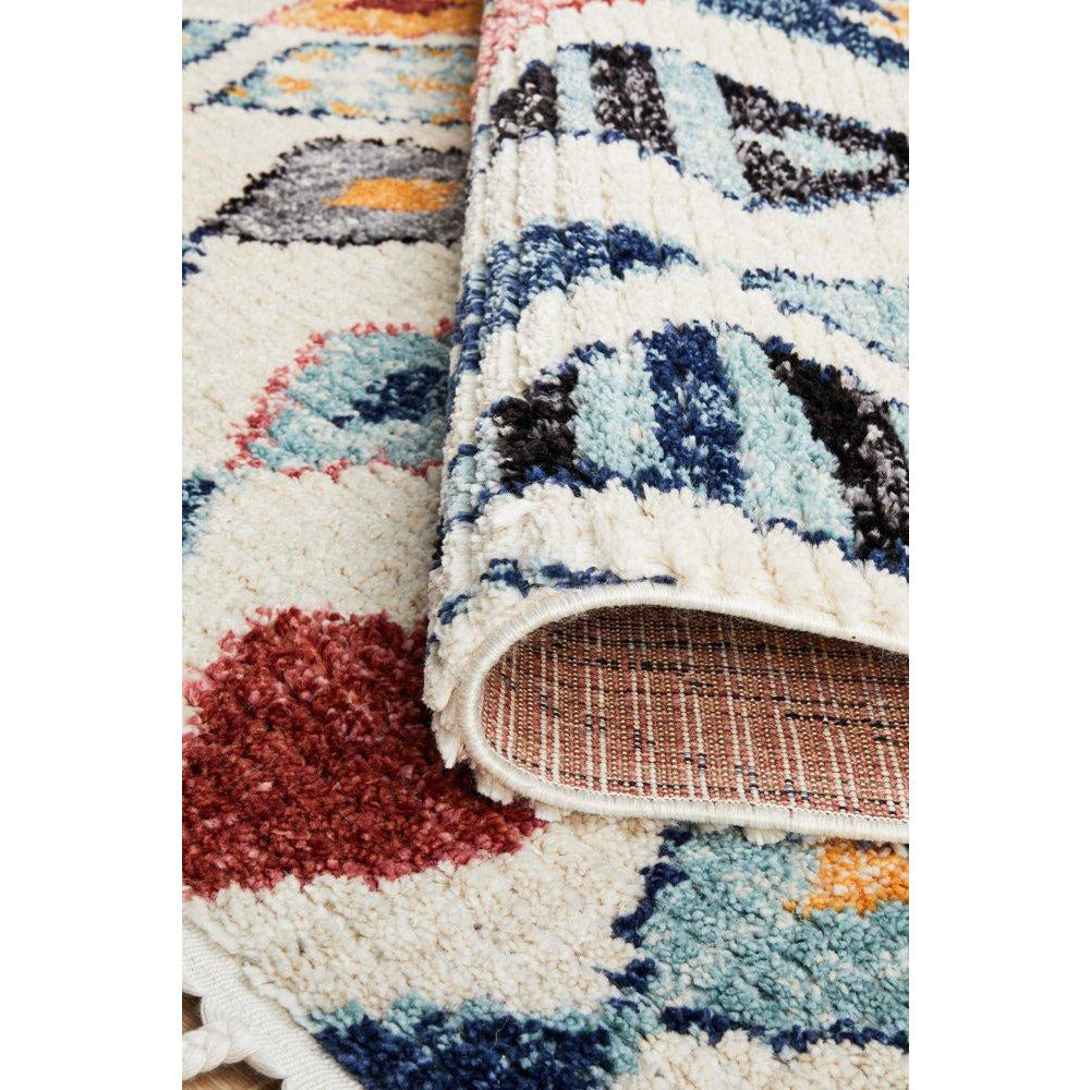 Ankara 3746 Multi Colour Modern Tribal Patterned Rug - Rugs Of Beauty - 9