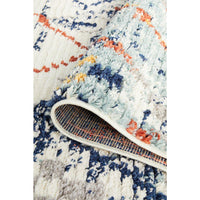 Ankara 3747 Blue Modern Tribal Patterned Hallway Runner Rug - Rugs Of Beauty - 9