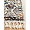 Ankara 3748 Grey Multi Colour Modern Tribal Patterned Hallway Runner Rug - Rugs Of Beauty - 6