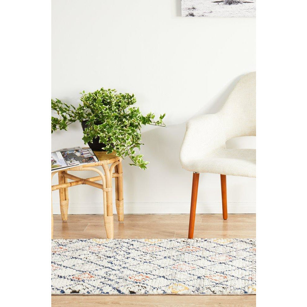 Ankara 3749 Multi Colour Modern Tribal Patterned Hallway Runner Rug - Rugs Of Beauty - 4