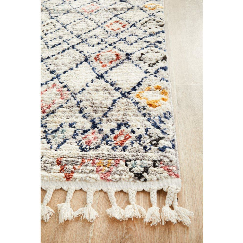 Ankara 3749 Multi Colour Modern Tribal Patterned Hallway Runner Rug - Rugs Of Beauty - 6