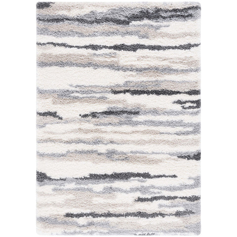 Boulder 4439 Modern Patterned Shaggy Rug - Rugs Of Beauty - 1