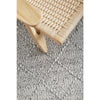 Odessa 104 Marble Grey and Ivory Modern Hand Loomed Wool Blend Rug - Rugs Of Beauty - 5