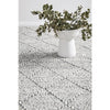 Odessa 104 Marble Grey and Ivory Modern Hand Loomed Wool Blend Rug - Rugs Of Beauty - 6