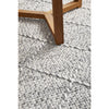 Odessa 104 Marble Grey and Ivory Modern Hand Loomed Wool Blend Rug - Rugs Of Beauty - 7