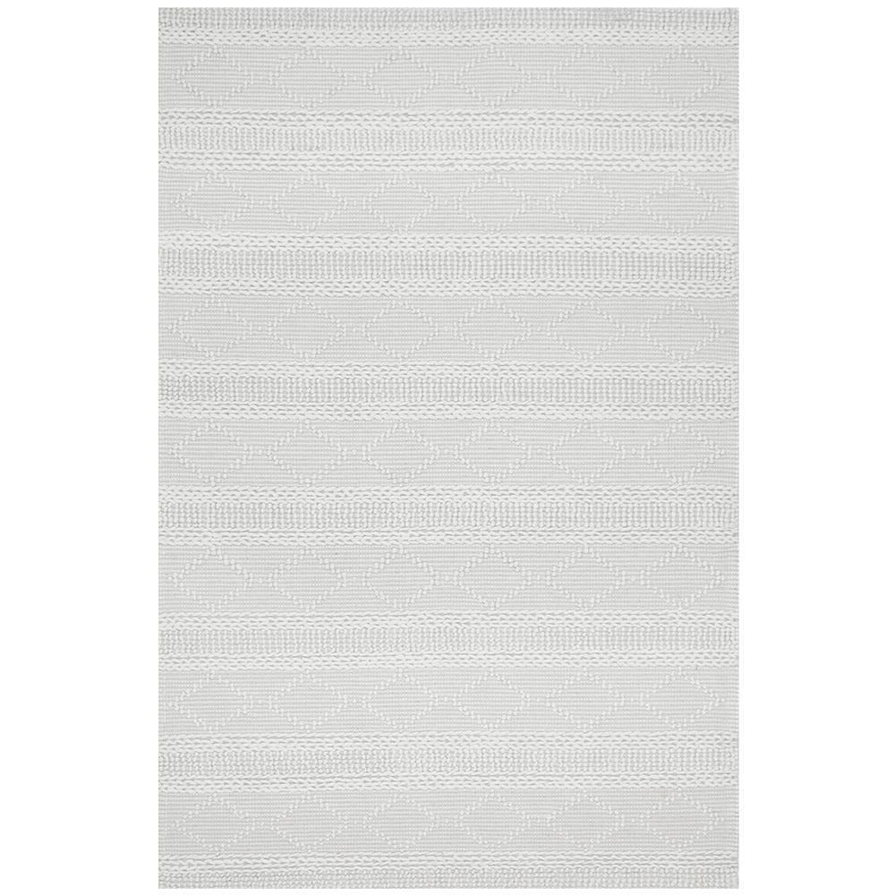 Odessa 105 Ivory Modern Hand Loomed Wool Blend Rug - Rugs Of Beauty - 1