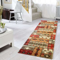 Brown & Beige Pattern Designer Rug - Rugs Of Beauty - 2