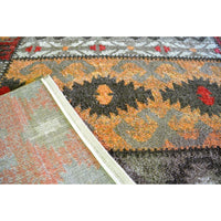 Brown & Beige Pattern Designer Rug - Rugs Of Beauty - 4
