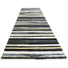 Anthracite & Dark Grey Stripe Designer Rug - Rugs Of Beauty - 3
