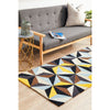 Lecce 1320 Multi Colour Geometric Pattern Wool Runner Rug - Rugs Of Beauty - 3
