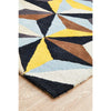 Lecce 1320 Multi Colour Geometric Pattern Wool Runner Rug - Rugs Of Beauty - 6