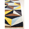 Lecce 1320 Multi Colour Geometric Pattern Wool Runner Rug - Rugs Of Beauty - 7