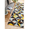 Lecce 1320 Multi Colour Geometric Pattern Wool Runner Rug - Rugs Of Beauty - 2