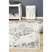 Adoni 150 Bohemian Charcoal Grey Rug - Rugs Of Beauty - 2