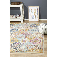 Adoni 151 Bohemian Multi Coloured Rug - Rugs Of Beauty - 2