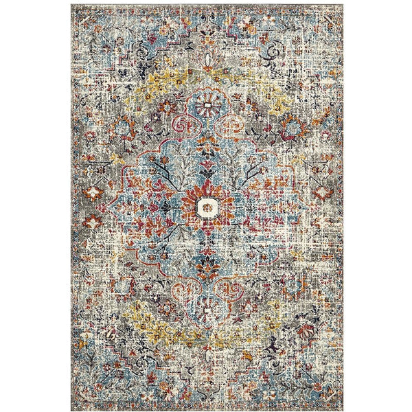 Adoni 153 Bohemian Multi Coloured Rug - Rugs Of Beauty - 1