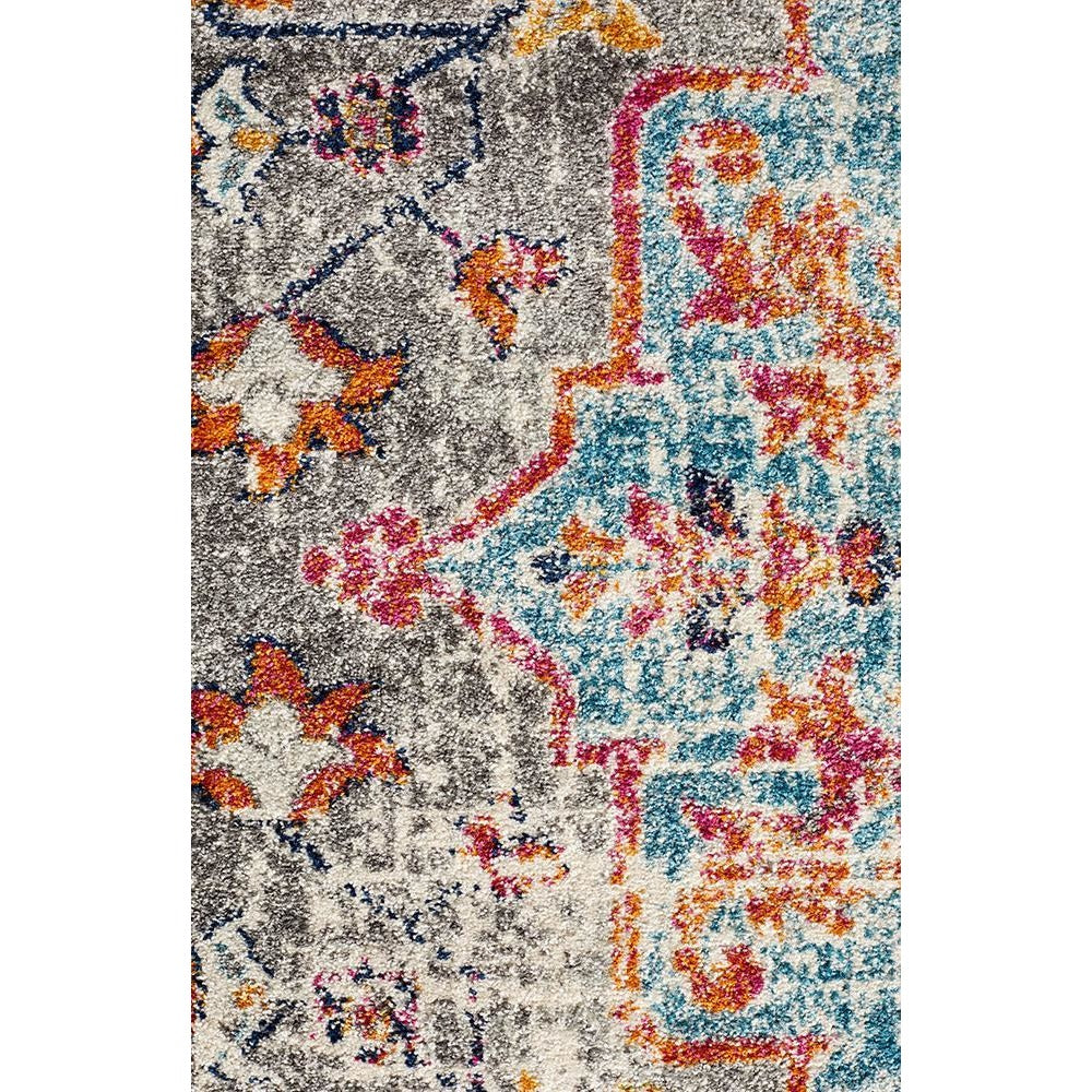 Adoni 153 Transitional Bohemian Multi Coloured Rug - Rugs Of Beauty - 6