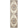 Adoni 154 Bohemian Bone Multi Coloured Runner Rug - Rugs Of Beauty - 1