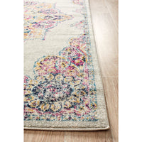 Adoni 154 Transitional Bohemian Bone Multi Coloured Rug - Rugs Of Beauty - 5