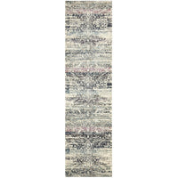 Adoni 155 Bohemian Blue Runner Rug - Rugs Of Beauty - 1