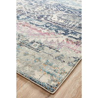 Adoni 155 Transitional Bohemian Blue Rug - Rugs Of Beauty - 6