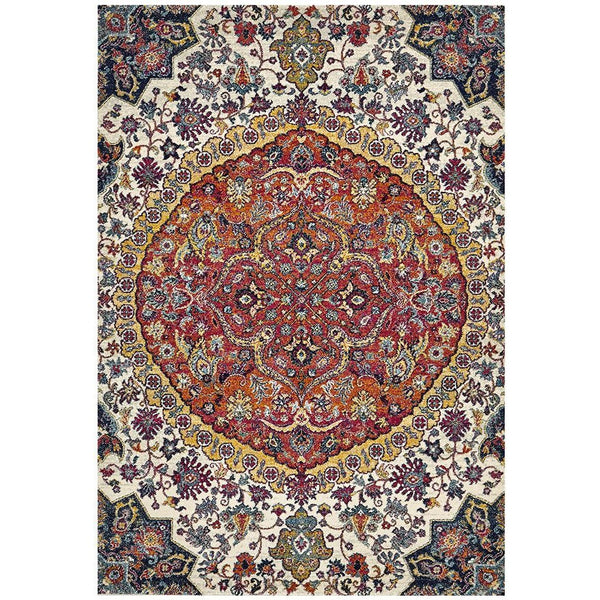 Adoni 157 Transitional Rust Beige Multi Coloured Rug - Rugs Of Beauty - 1