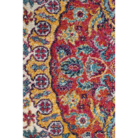 Adoni 157 Transitional Bohemian Rust Beige Multi Coloured Rug - Rugs Of Beauty - 6
