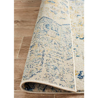 Adoni 157 Transitional Bohemian Blue Beige Rug - Rugs Of Beauty - 7