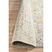 Adoni 158 Transitional Bohemian Silver Grey Rug - Rugs Of Beauty - 7