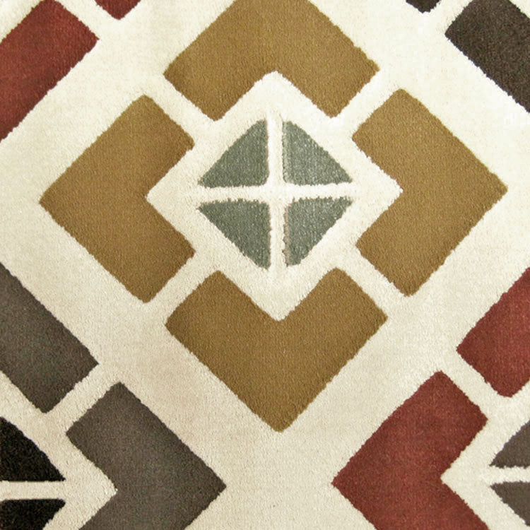 Corby 1355 Cream Modern Patterned Rug - Rugs Of Beauty - 4