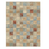 Corby 1356 Beige Modern Patchwork Patterned Rug - Rugs Of Beauty - 1
