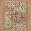 Corby 1358 Cream Multi Colour Modern Patterned Rug - Rugs Of Beauty - 3