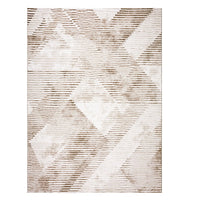 Lincoln 2724 Beige Modern Patterned Rug - Rugs Of Beauty - 1