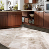 Lincoln 2724 Beige Modern Patterned Rug - Rugs Of Beauty - 2