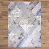 Lincoln 2724 Blue Modern Patterned Rug - Rugs Of Beauty - 3