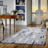 Lincoln 2728 Blue Modern Patterned Rug - Rugs Of Beauty - 2