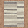 Caldwell Grey Beige Abstract Patterned Modern Rug - 3