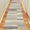 Caldwell Grey Beige Abstract Patterned Modern Rug Runner