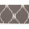 Flatweave Trellis Stitch Design Wool Rug Grey - Rugs Of Beauty