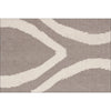 Flat Weave Kilim Oval Print Hand Knotted Rug Grey - Rugs Of Beauty
