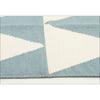 Pyramid Flat Weave Rug Blue - Rugs Of Beauty