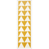 Pyramid Flat Weave Rug Yellow - Rugs Of Beauty