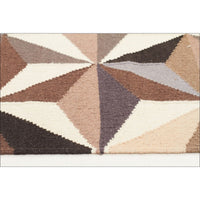 Dimensions Flat Weave Designer Wool Rug Grey - Rugs Of Beauty