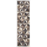 Dimensions Flat Weave Designer Wool Rug Grey - Rugs Of Beauty