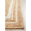 Burleigh 1220 Natural White Border Jute Runner Rug - Rugs Of Beauty - 7