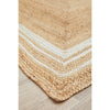 Burleigh 1220 Natural White Border Jute Rug - Rugs Of Beauty - 5