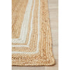 Burleigh 1220 Natural White Border Jute Rug - Rugs Of Beauty - 6